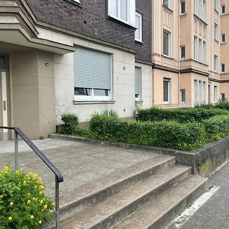Onthepoint, Erdgeschoss, Abstellplatz Fuer Fahrraeder, City Und Innenhafen 5 Gehminuten!!! Duisburgo Esterno foto